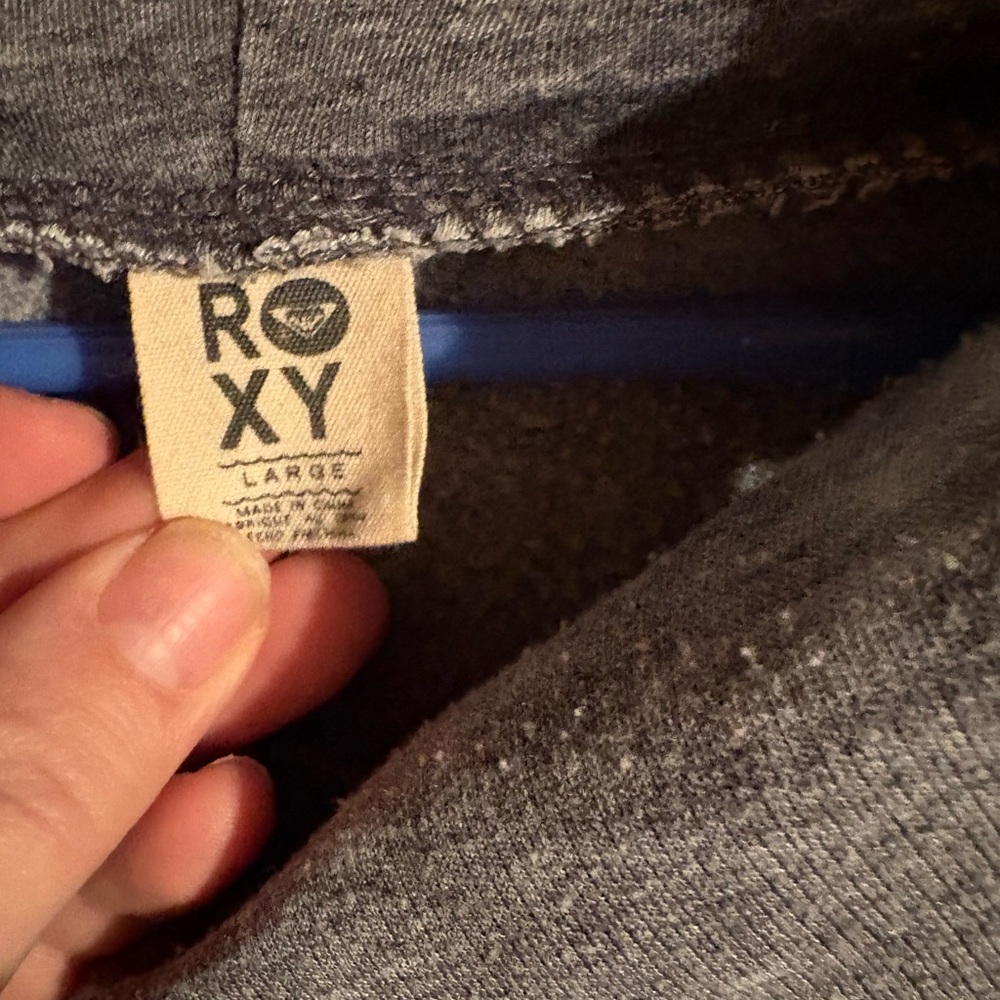 Roxy Heather Gray Knit Sweater - Picture 3 of 3